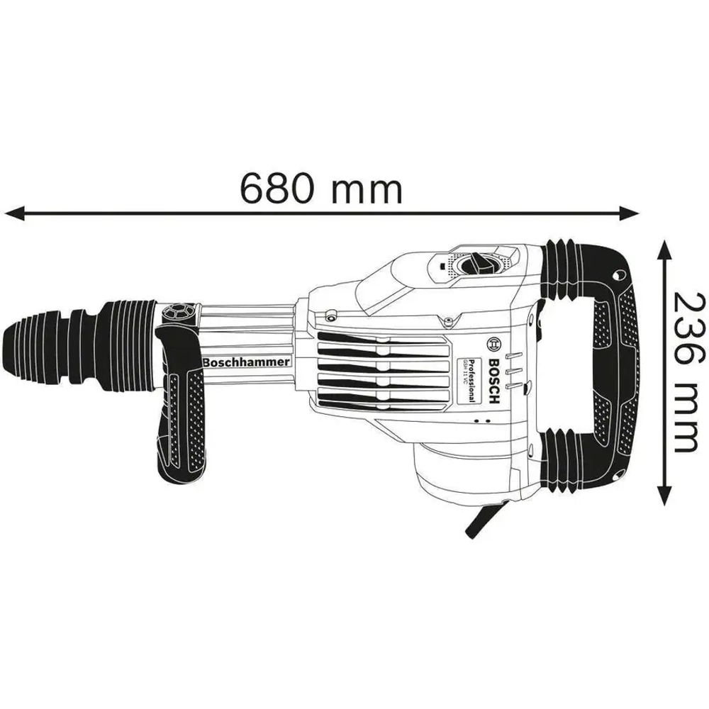 Отбойный молоток GSH 11 VC BOSCH 0611336000