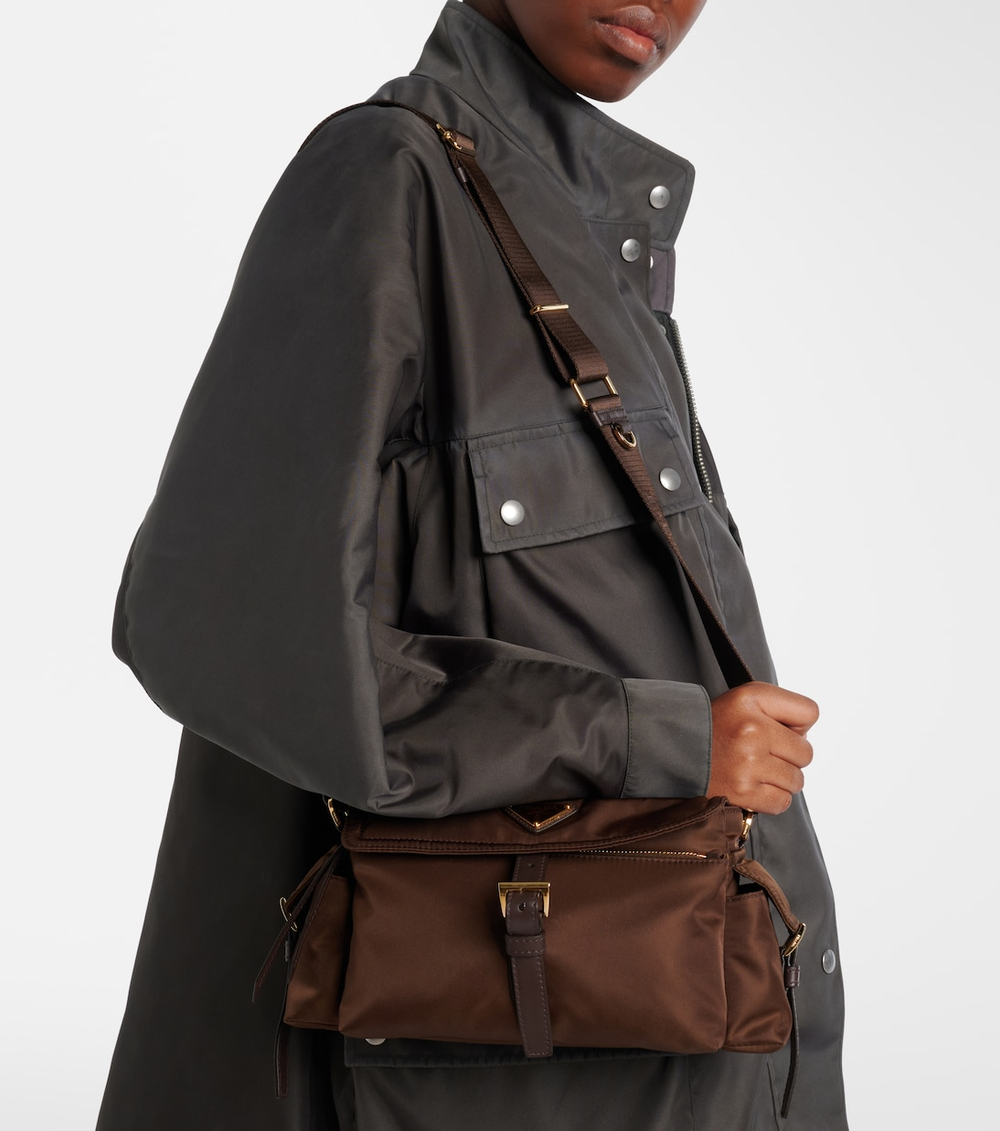 Сумка Prada Explore Medium Re-Nylon Shoulder "Brown"