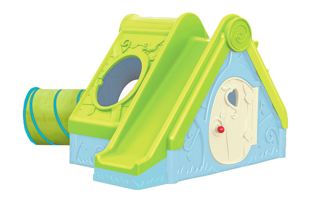 Детский домик с горкой Funtivity 2400*1740*1040мм