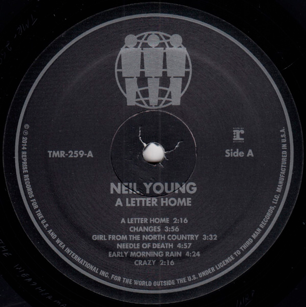 Neil Young / A Letter Home (Clear Vinyl)(2LP+CD+DVD+7x6" Vinyl Single)