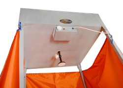 Душ дачный Д-135-П (135л) с подогревом Вихрь