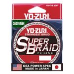 Пл.шн. Yo-Zuri PE Super Braid 275м Dark Green (0,15мм) 10lbs