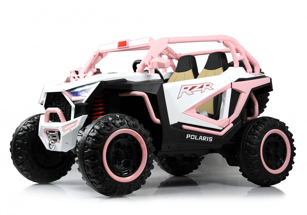 Детский электромобиль RiverToys E001EE розовый