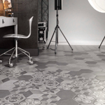 Керамогранит Kerama Marazzi Пуату серый 231х200х7 мм (22 шт.=0,76 кв.м)