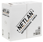 Кабель витая пара U/UTP 6 кат. 4 пары Netlan EC-UU004-6-LSZH-OR