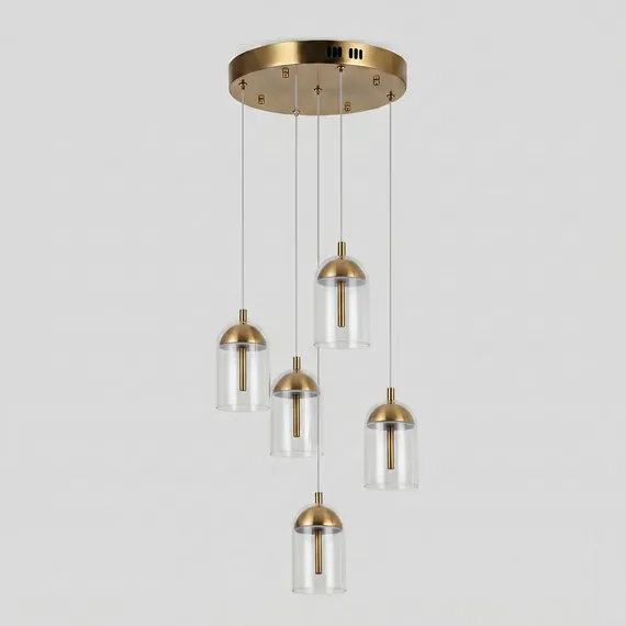 201056 LED / светильник подвесной / латунь
