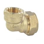 Угольник латунь 90гр 15Aх1/2" обжим/ВР STAHLMANN SEFL1501/2BEF