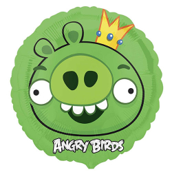 РАСПРОДАЖА! Круг "Angry Birds" зеленый