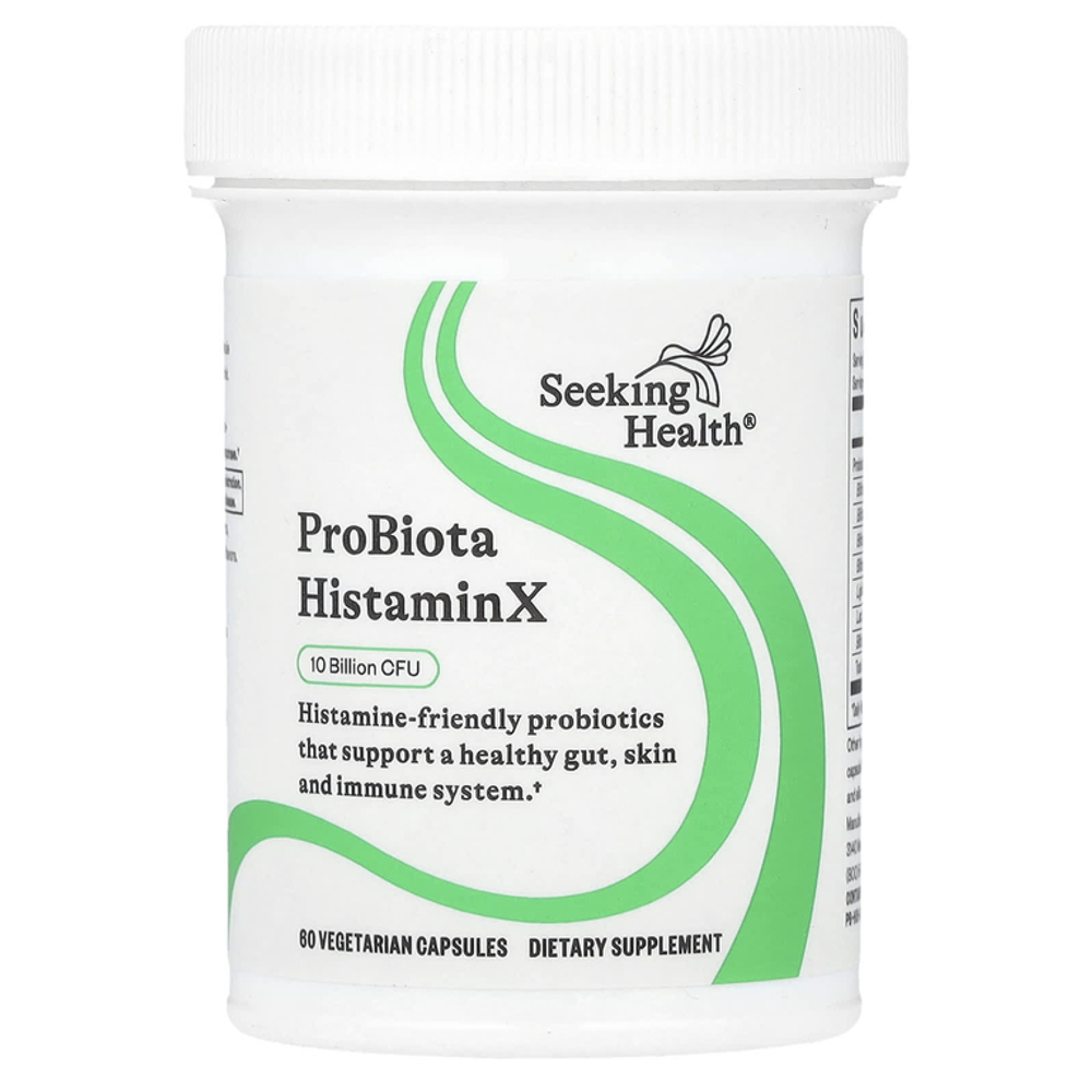 Seeking Health, ProBiota HistaminX 60 caps.