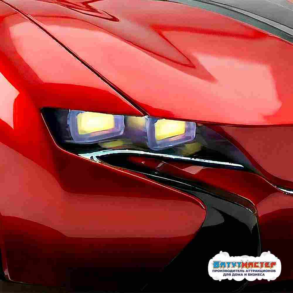 Бамперная электромашинка «Красный Ураган» для автодрома, семейная