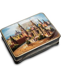 Народные промыслы ШК-55/102 Шкатулка «Москва» исп. Лукова Е.