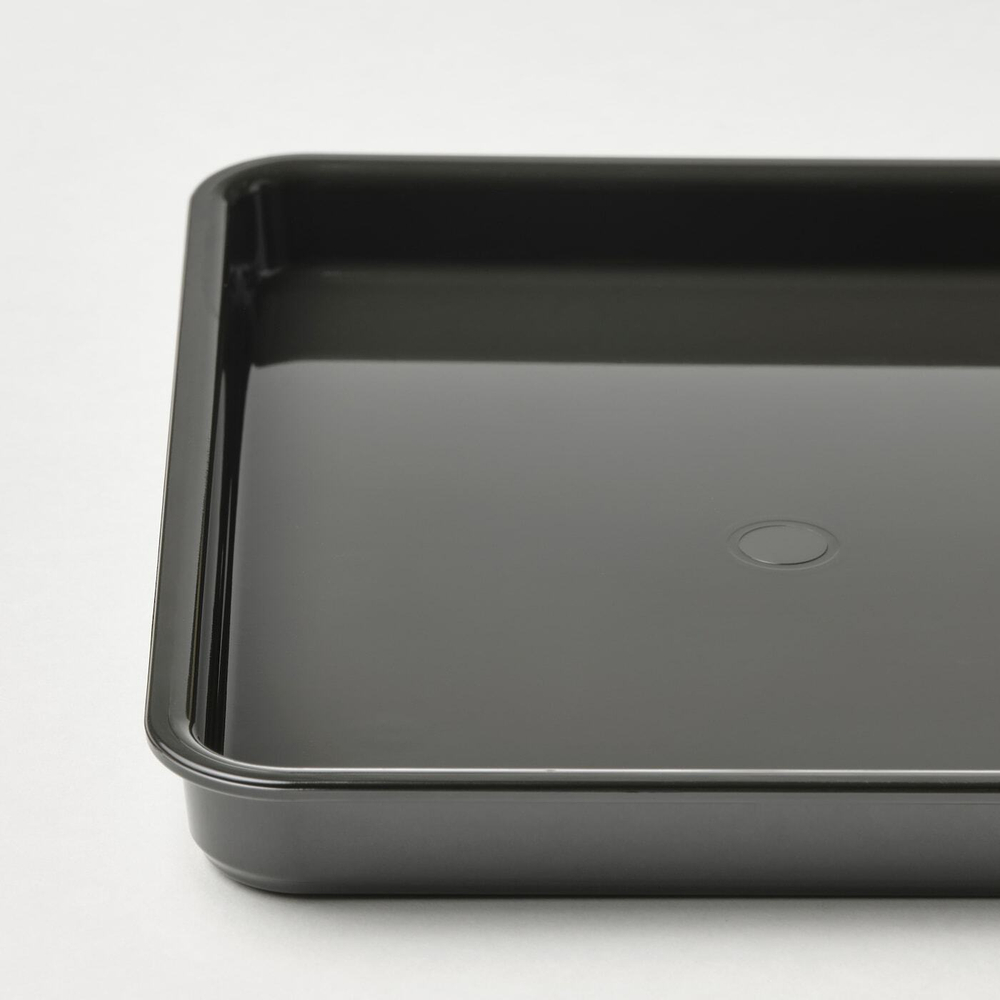 Крышка для контейнера IKEA KUGGIS (КУГГИС), Пластик, Черный, 13x18 см