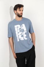 Фуфайка (футболка) мужская Герой-5 Виотекс ГОЛУБОЙ