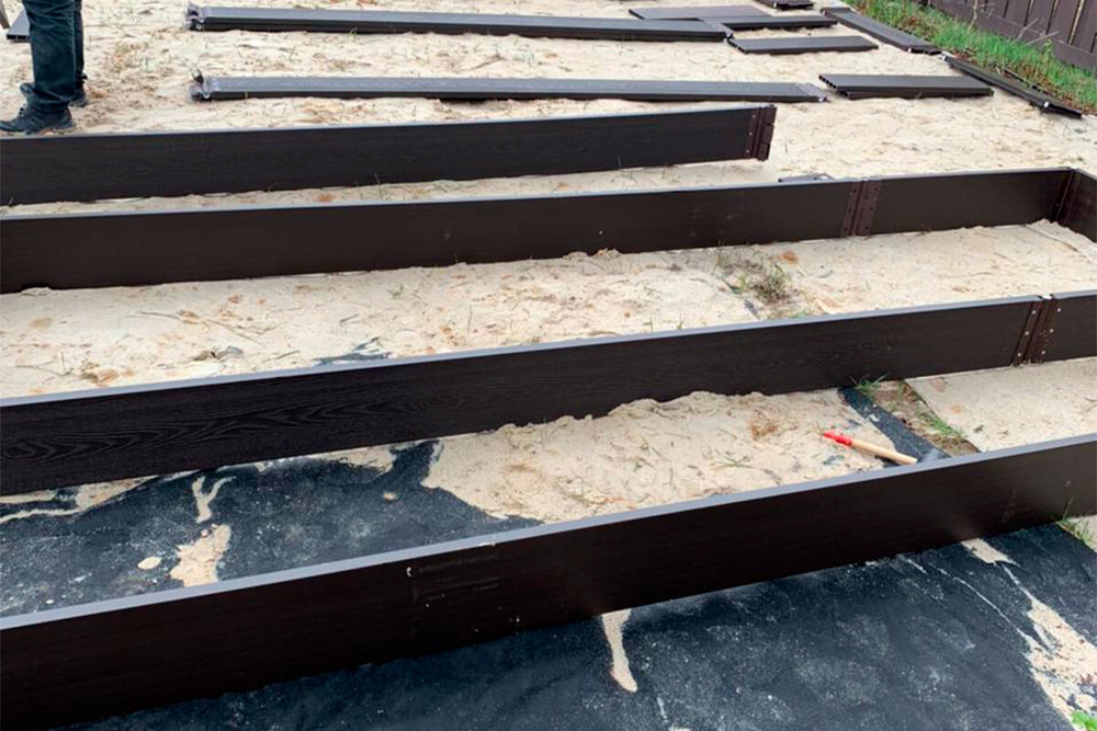 Доска грядочная NauticPrime 150*25*2950мм, венге