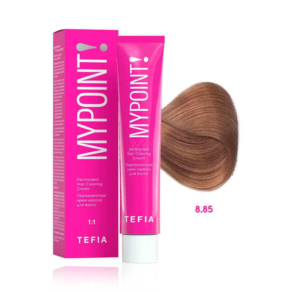 TEFIA Перманентная крем-краска для волос MYPOINT 60мл