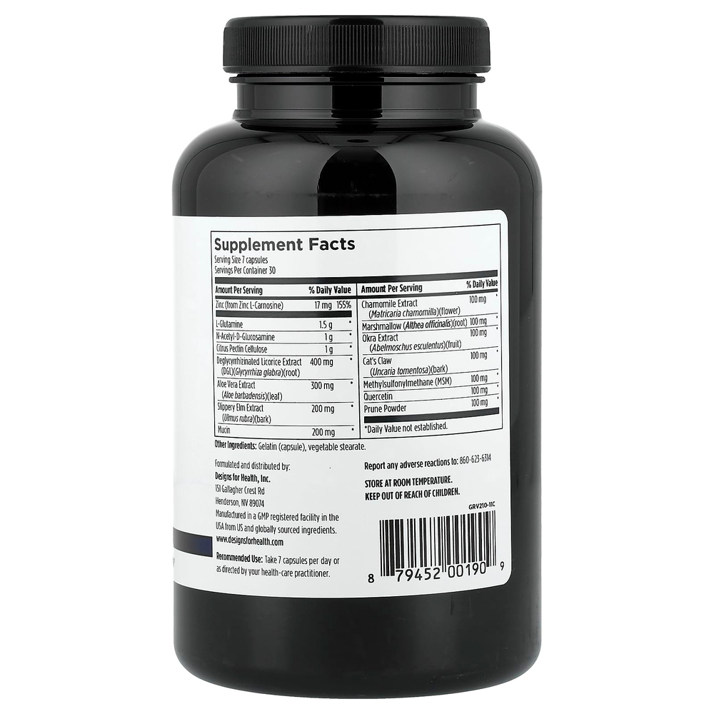 Designs For Health, GI Revive®, 210 капсул