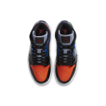 Кроссовки Air Jordan 1 Mid GS SE Multi Patent