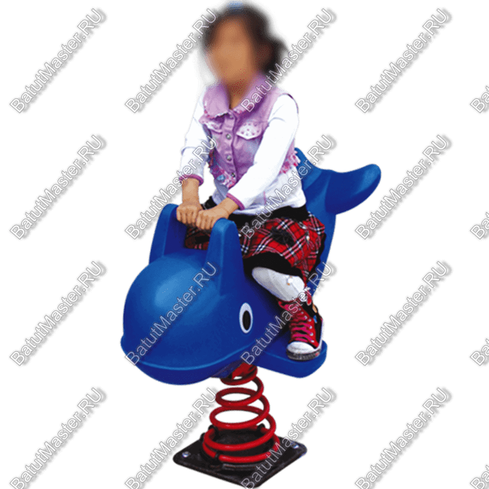 Качалка для детей для игровых комнат, площадок "Синий Кит"