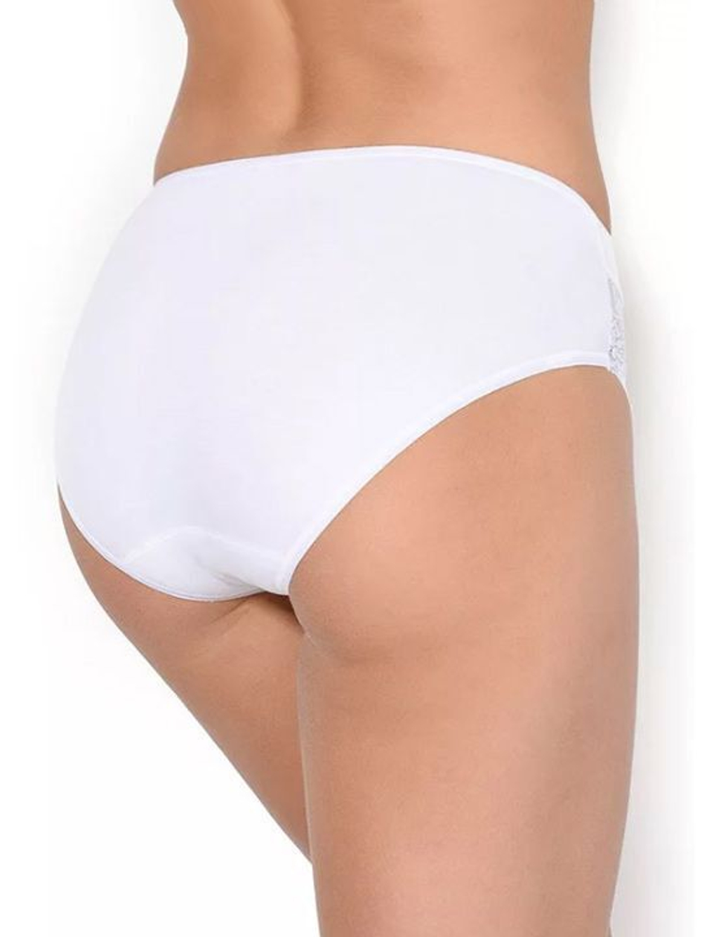 Набор из 2 хлопковых трусиков-слип Esencial (Размер: XXL) (Цвет: телесный)