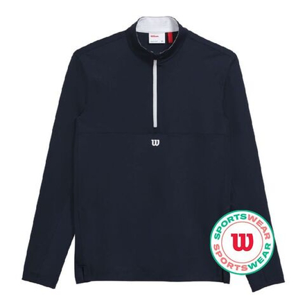 Теннисная футболка Wilson Elevate Performance 1/2 Zip