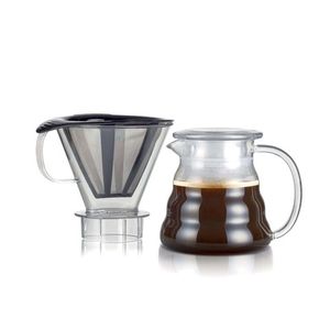 Комплект кофеварки: воронка, фильтр-корзинка, сервировочный чайник, мерная ложка
