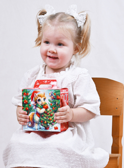 Сладкий новогодний подарок "Верный друг" 450гр