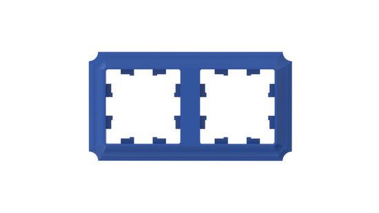 Рамка 2-м AtlasDesign Antique универс. аквамарин SE ATN101102