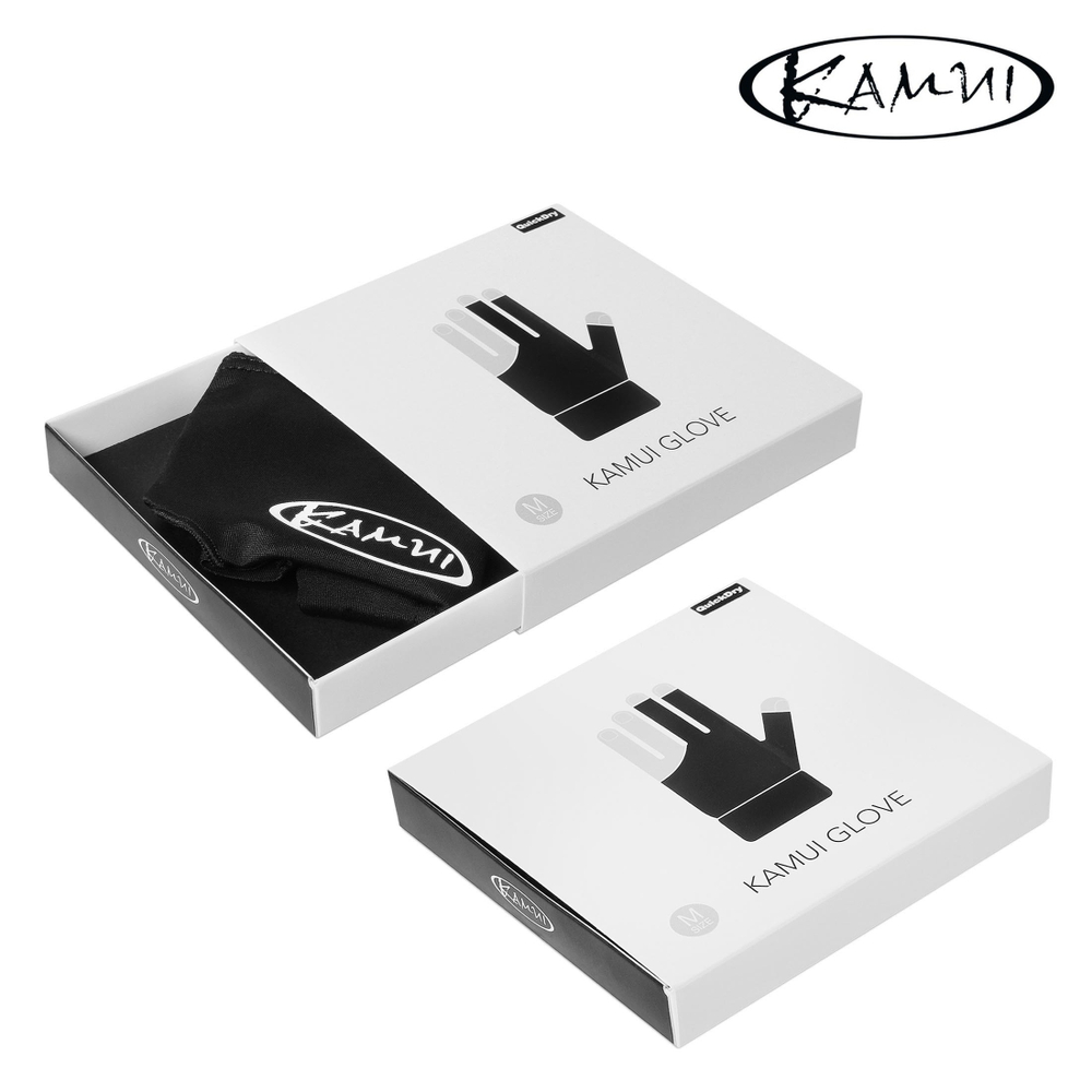 Перчатка для бильярда "Kamui QuickDry" черная левая S