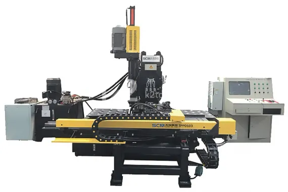 Гидравлический станок с ЧПУ для пробивки, сверления и маркировки листового проката TPPRD103