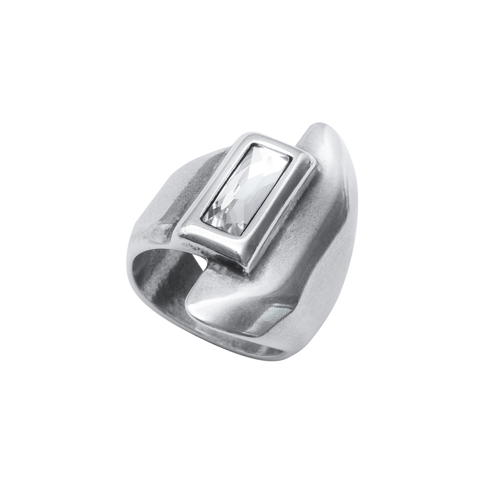 Кольцо Ciclon LINEAL COLOR CRISTAL K231501-66-3 L BW/S