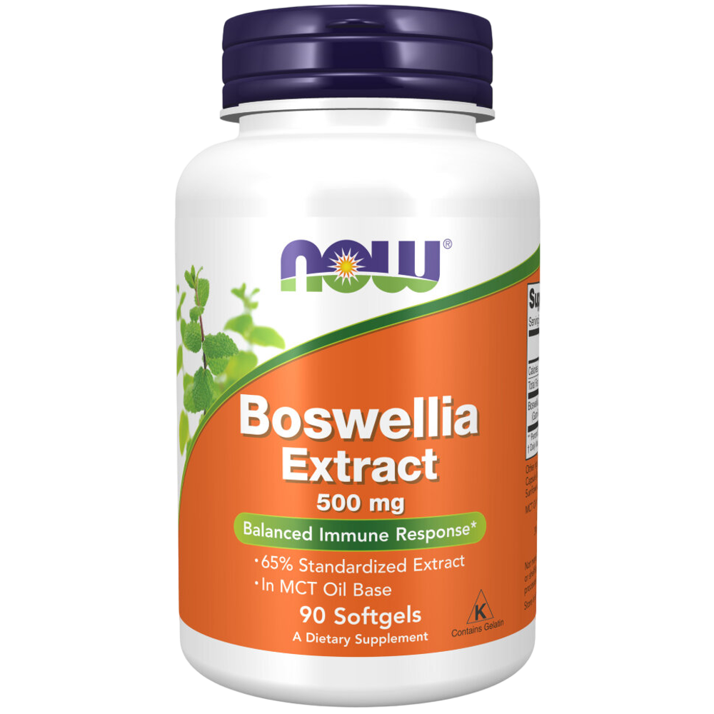 Now Foods Boswellia Extract 500 mg 90 softgels, Экстракт Босвеллии