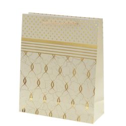 GAEM Пакет подарочный M (бумага 210г/м2, блок микс 12шт), L26 W10 H32 см, 4в.