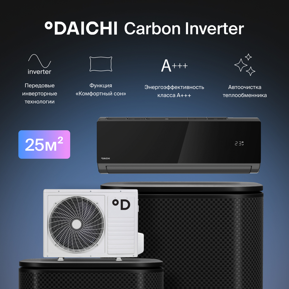 Сплит-система Daichi Carbon Inverter