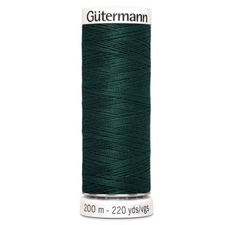 Нить Sew-All 200 м, Gutermann, 018 т.малахит