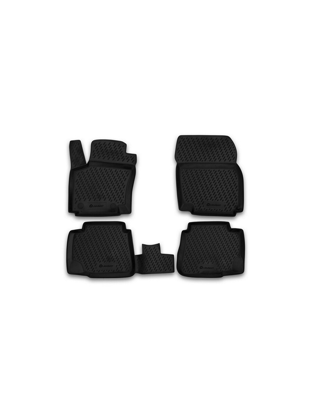 Коврики в салон для FORD Mondeo 2007-2014, 4 шт. (полиуретан) S000.8