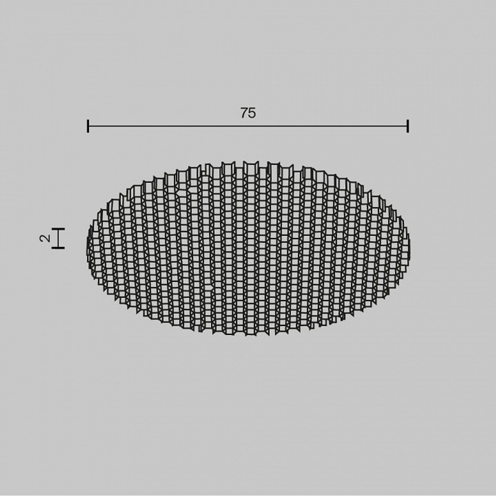 Сотовый фильтр Maytoni Technical  HoneyComb-D75