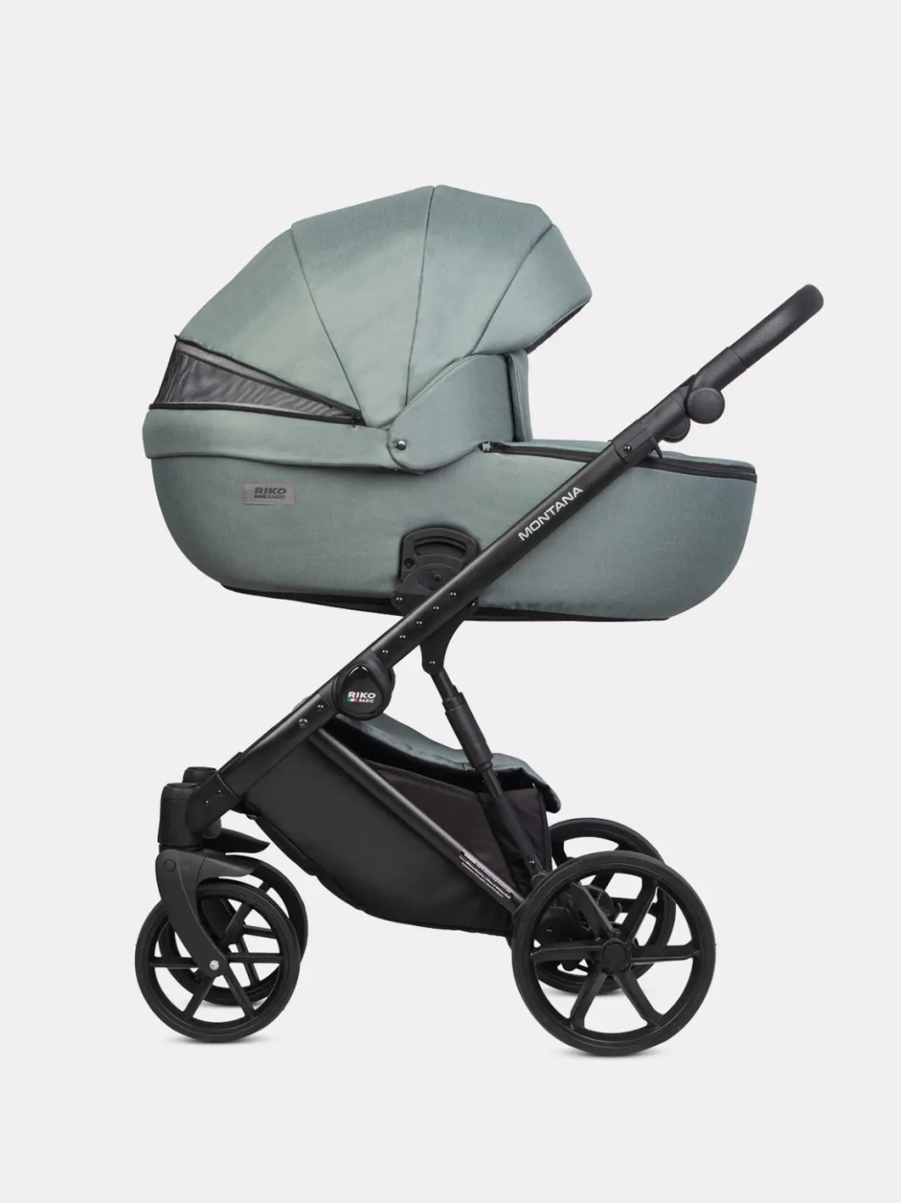 Коляска 2 в 1 Riko Basic Montana цвет 51 Green (зеленый)