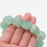 Зеленый флюорит натуральный, фриформ, 14,5-18*15-17мм