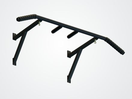 Турник настенный Акцент разборный цв. белый Черный (матовый)