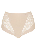 Высокие трусики-слипы Belle Cotton (Размер: L) (Цвет: телесный)