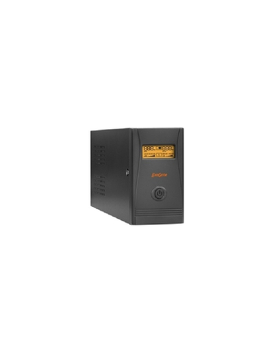 Exegate EP285476RUS ИБП ExeGate Power Smart ULB-850.LCD.AVR.C13.RJ.USB <850VA/480W, LCD, AVR, 4*IEC-C13, RJ45/11, USB, Black>