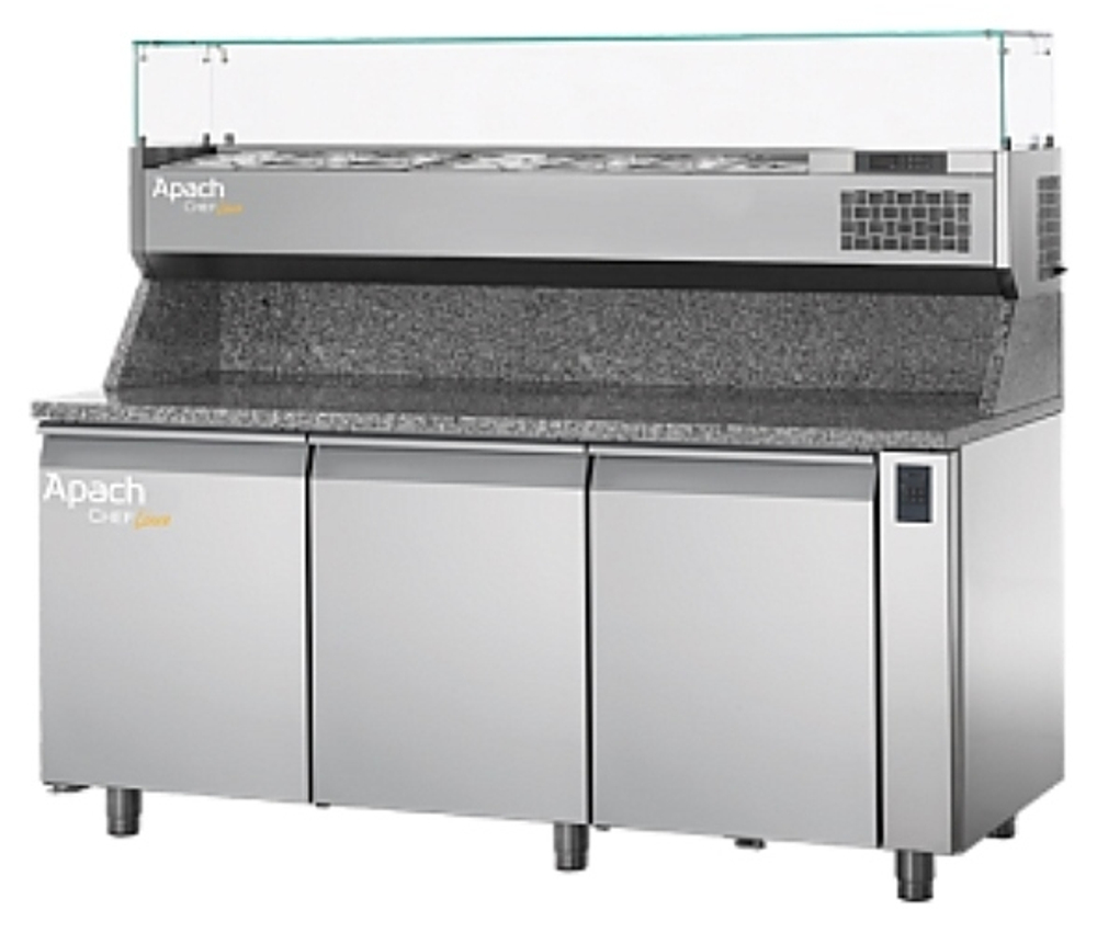 Стол для пиццы Apach Chef Line LTPZ111TURD38 (без агрегата)