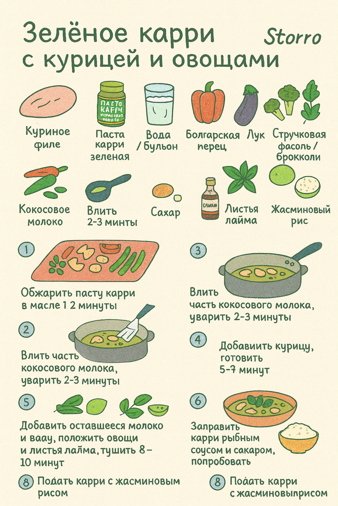 Aroy-D Паста Карри зеленая, 400 г 2 шт