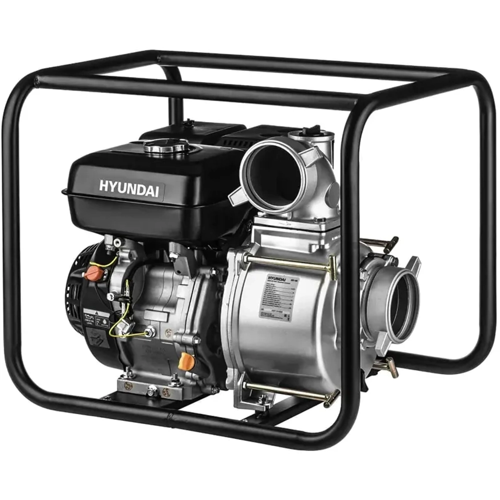 Hyundai HYT 100 мотопомпа бензиновая 9 л.с, 833 л/мин, диаметр 100 мм