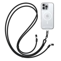 Зарядный кабель/ремень через плечо Satechi OntheGo Crossbody Lanyard Cable 60W 1.5 м (ST-LOTGLK) Black