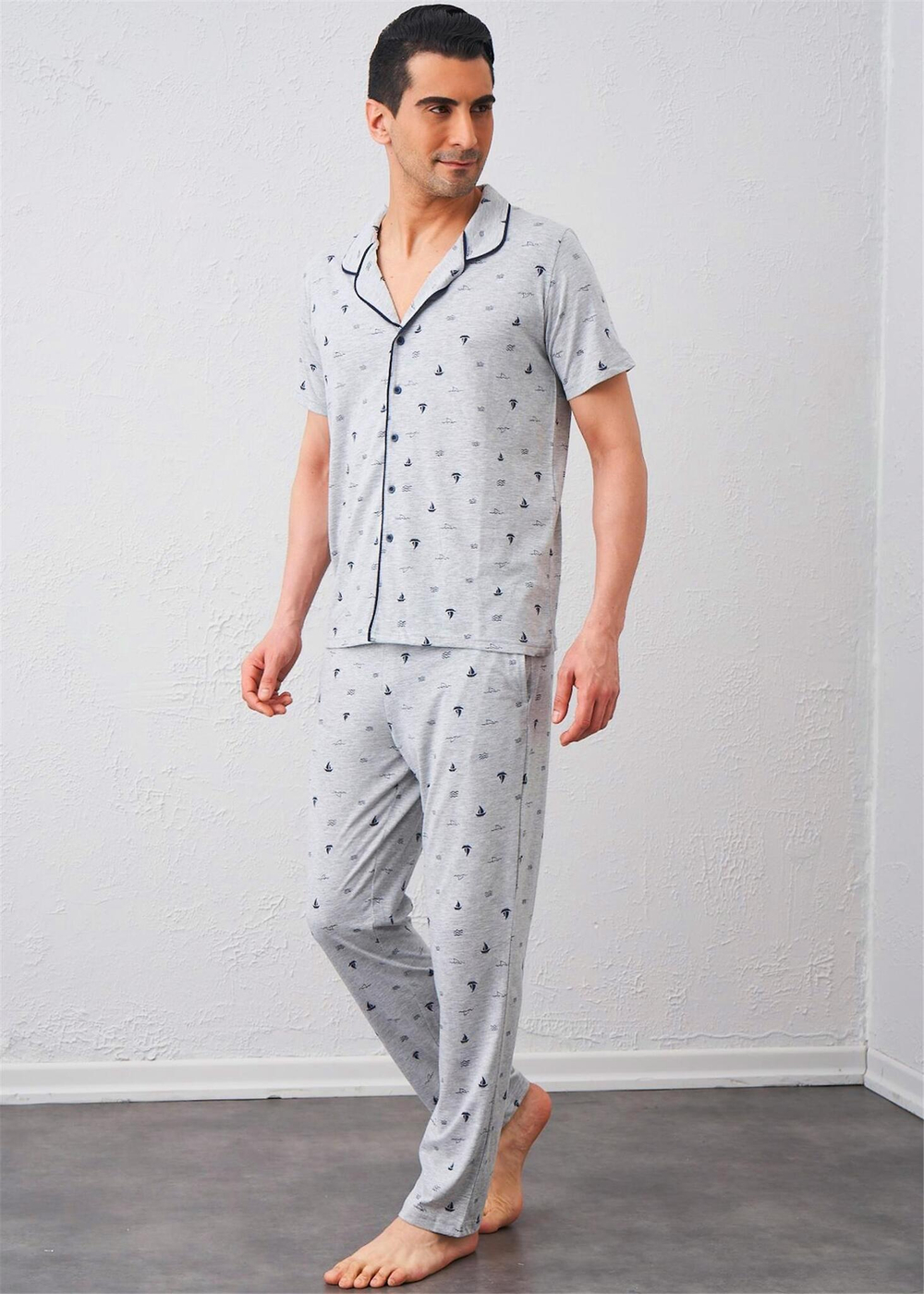 RELAX MODE - Пижама мужская пижама мужская со штанами - 10720