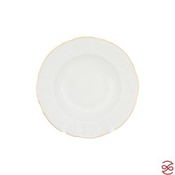 Набор тарелок глубоких Bernadotte Белый узор 21см(6 шт)