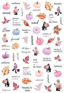 Слайдер-дизайн Crazy Shine Nails mini: Модная Осень