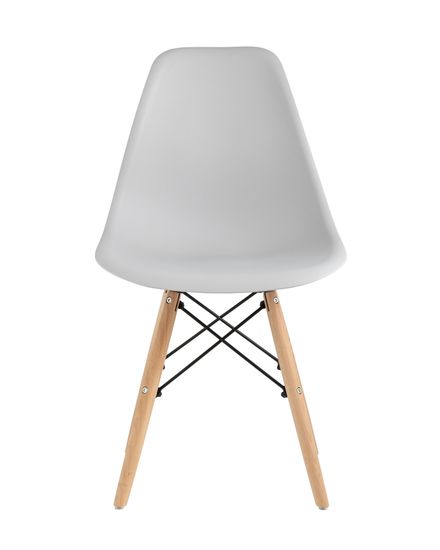 Стул Eames Style DSW светло-серый x4 (разборный каркас)