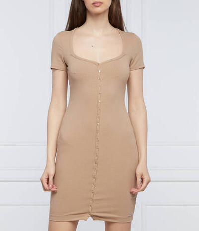 платье emilia GUESS - бежевый(WBGK01 KB9E2)